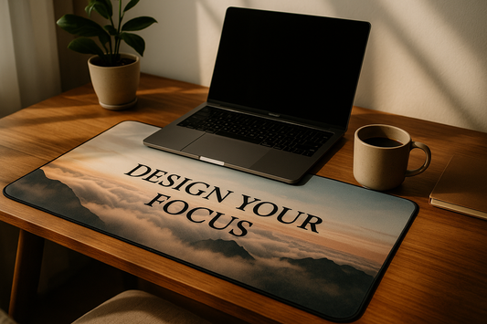 Design Your Focus: How a Custom Desk Mat Shapes Your Daily Mindset