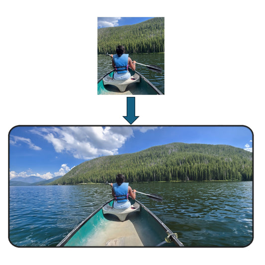 Snap to Fit: Transform Any Sized Photo for Any Sized Desk Mat