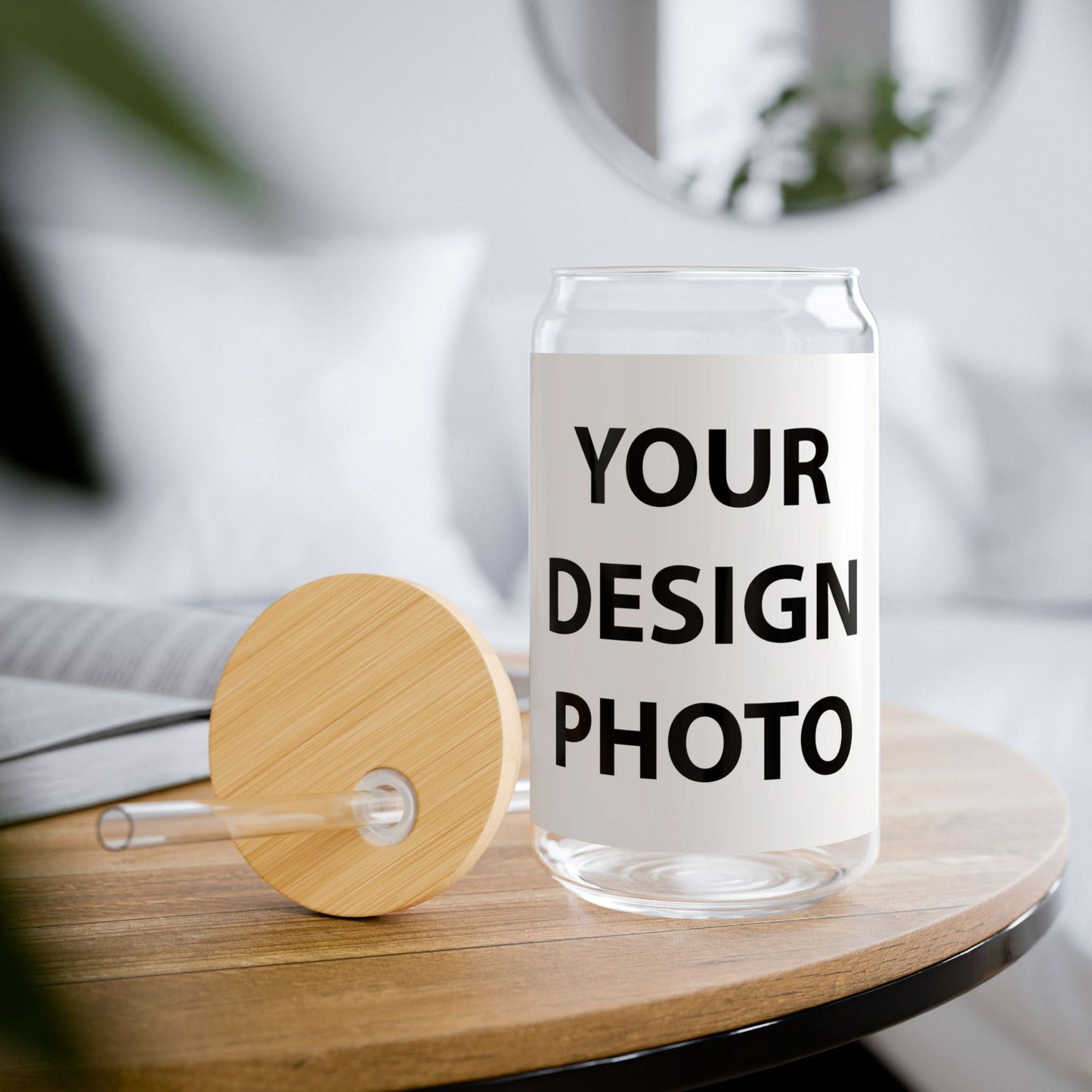 Custom Sipper Glass