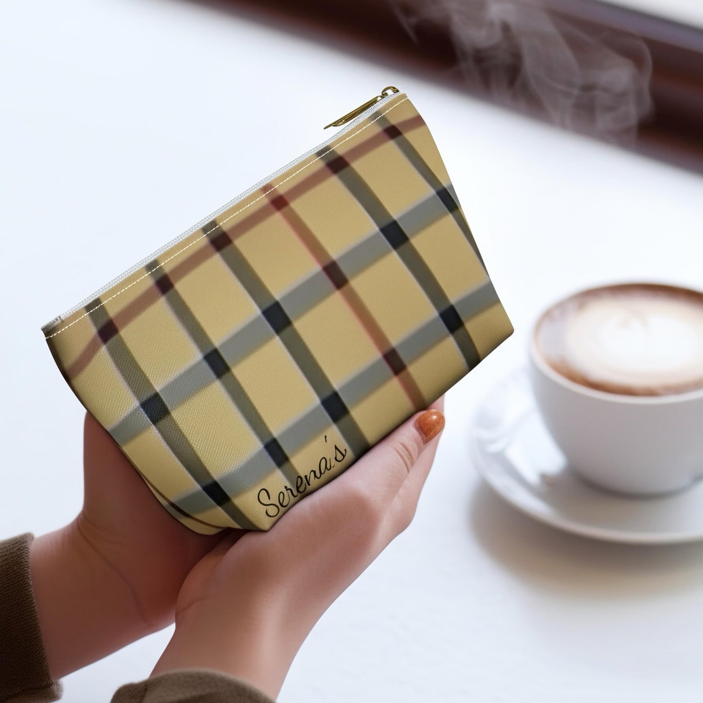 Custom Accessory Pouch, personalized purse, makeup bag