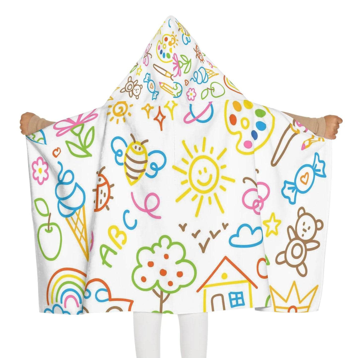 Custom Kids Hooded Towel