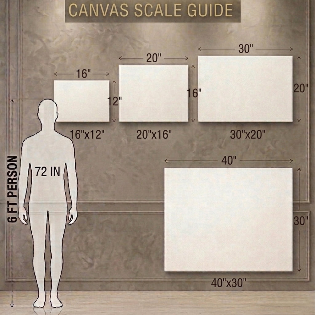 Custom Home Watercolor Canvases for Realtors