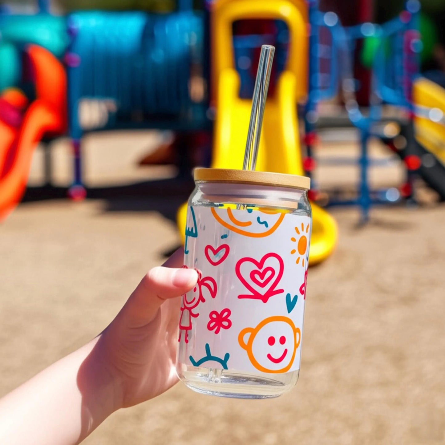 Custom Sipper Glass