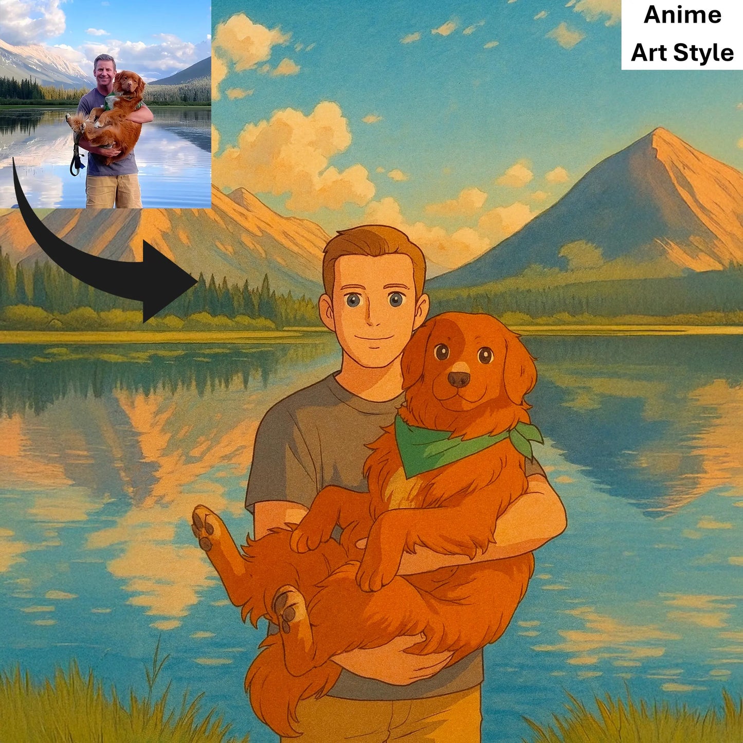 Turn Your Photo Into Art | Custom Portrait | Digital Painting from Photo