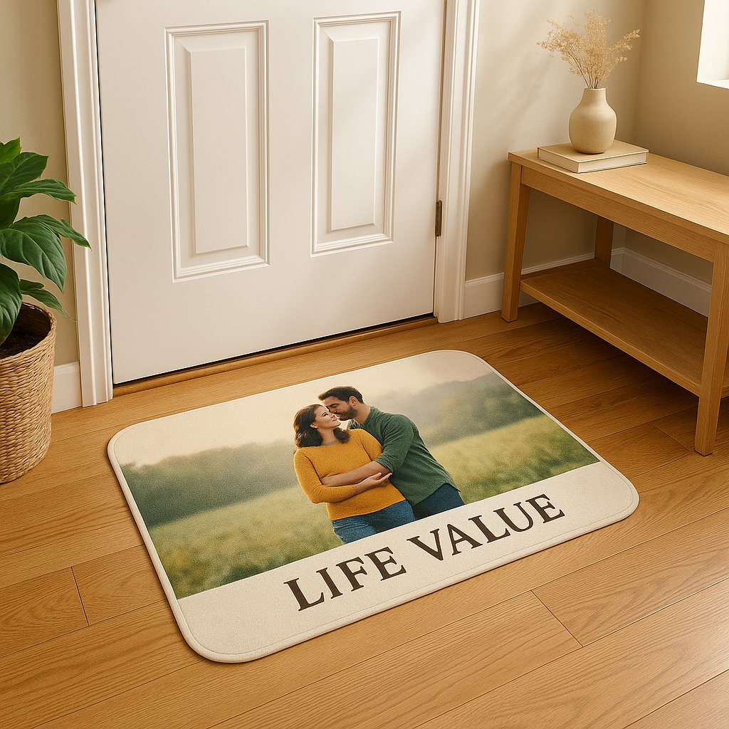 Step Into Life Value: How a Custom Floor Mat Inspires Daily Purpose
