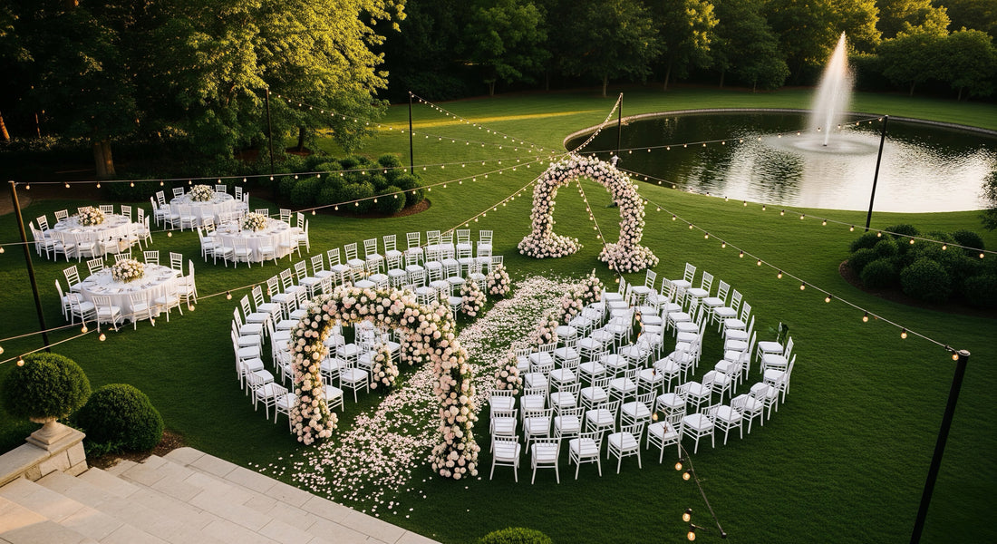 Five Aerial Perspectives that Enhances a Wedding Album