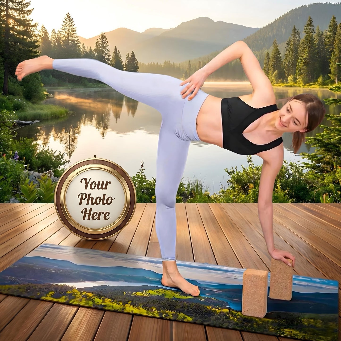 Custom Photo Yoga Mat