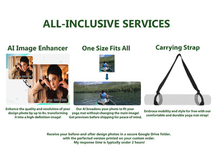 Custom Photo Yoga Mat