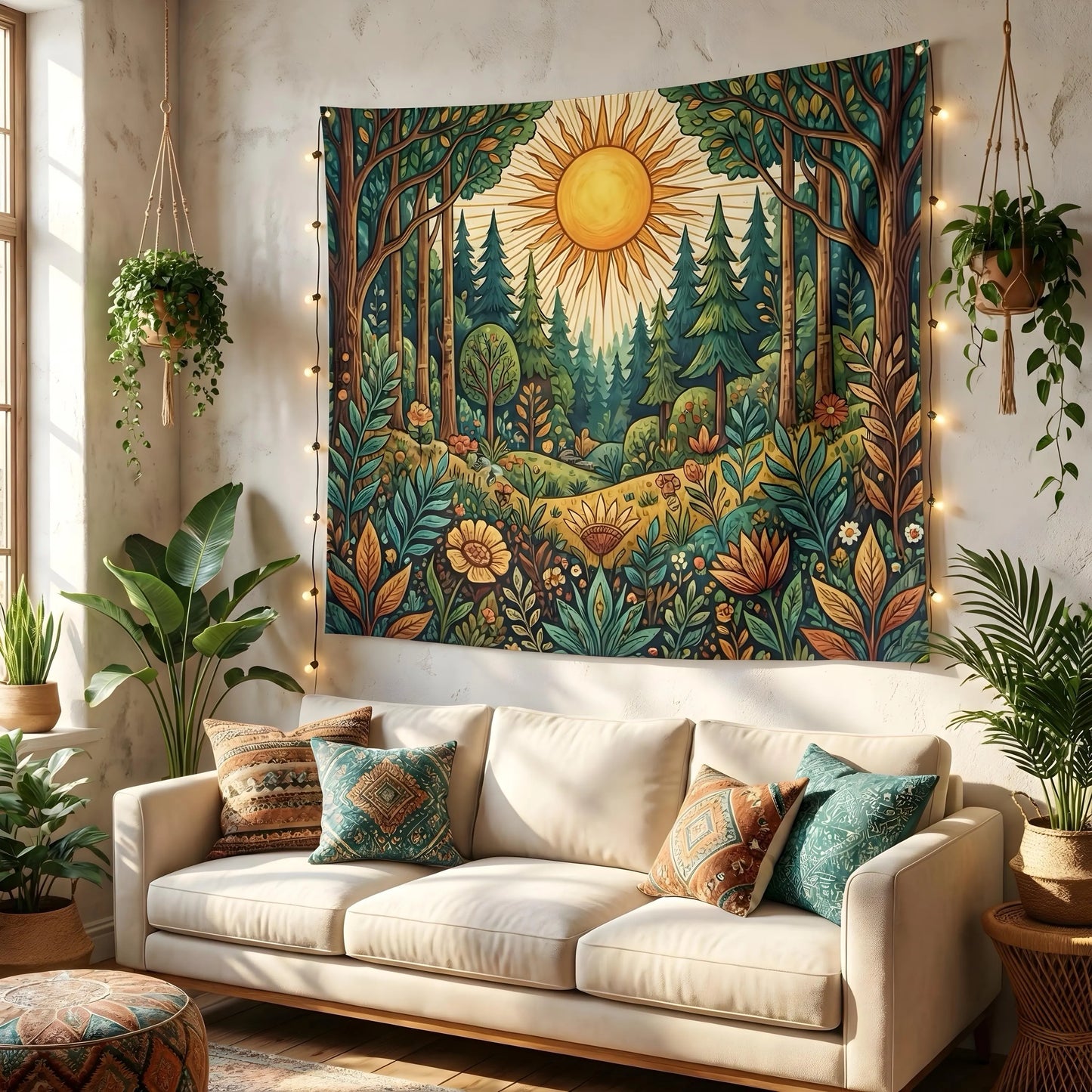 Custom Photo Tapestry – Personalized Wall Hanging