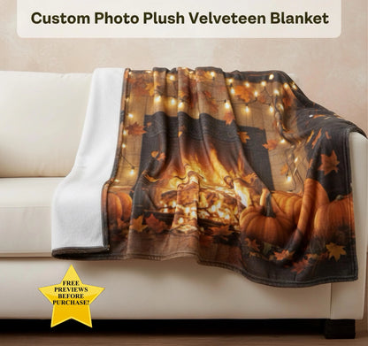 Custom Plush Blanket