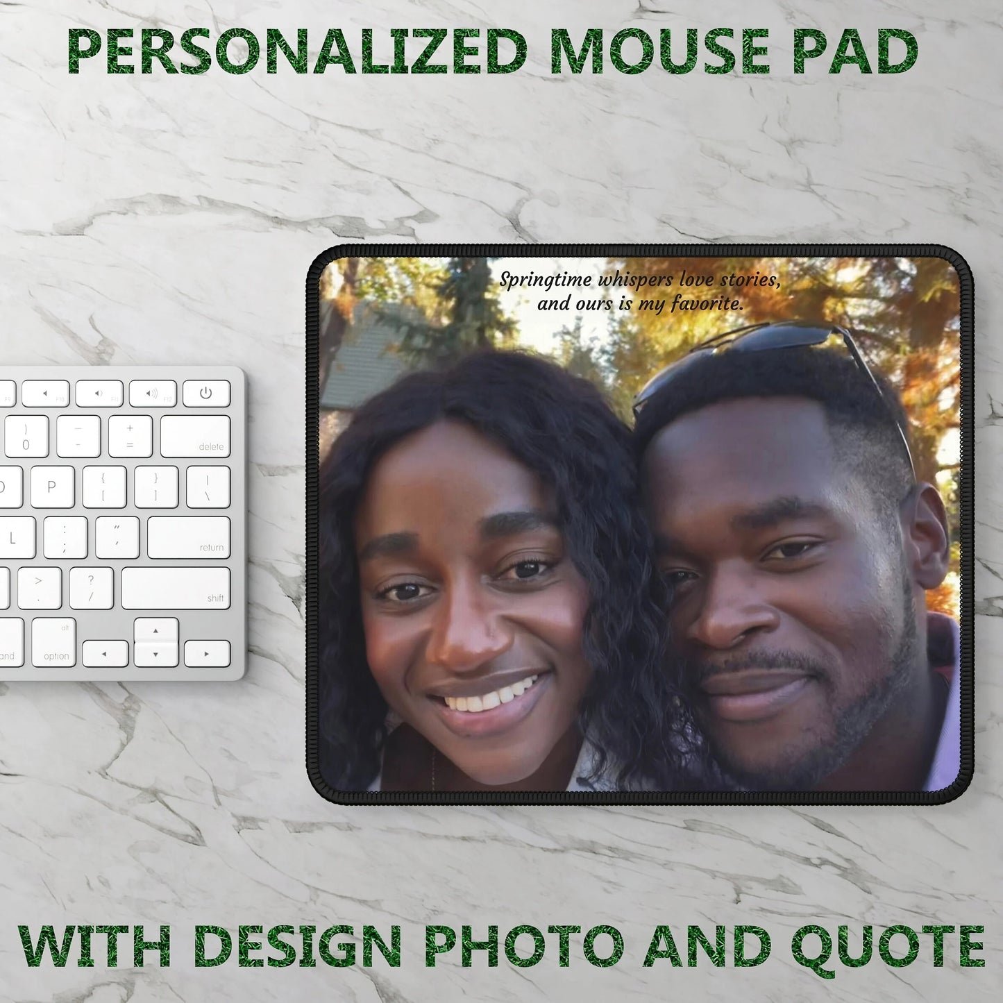 Custom Photo Desk Mats & Mouse Pads