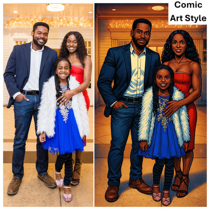 Photo into Art— E-Card Ready in 24 Hours