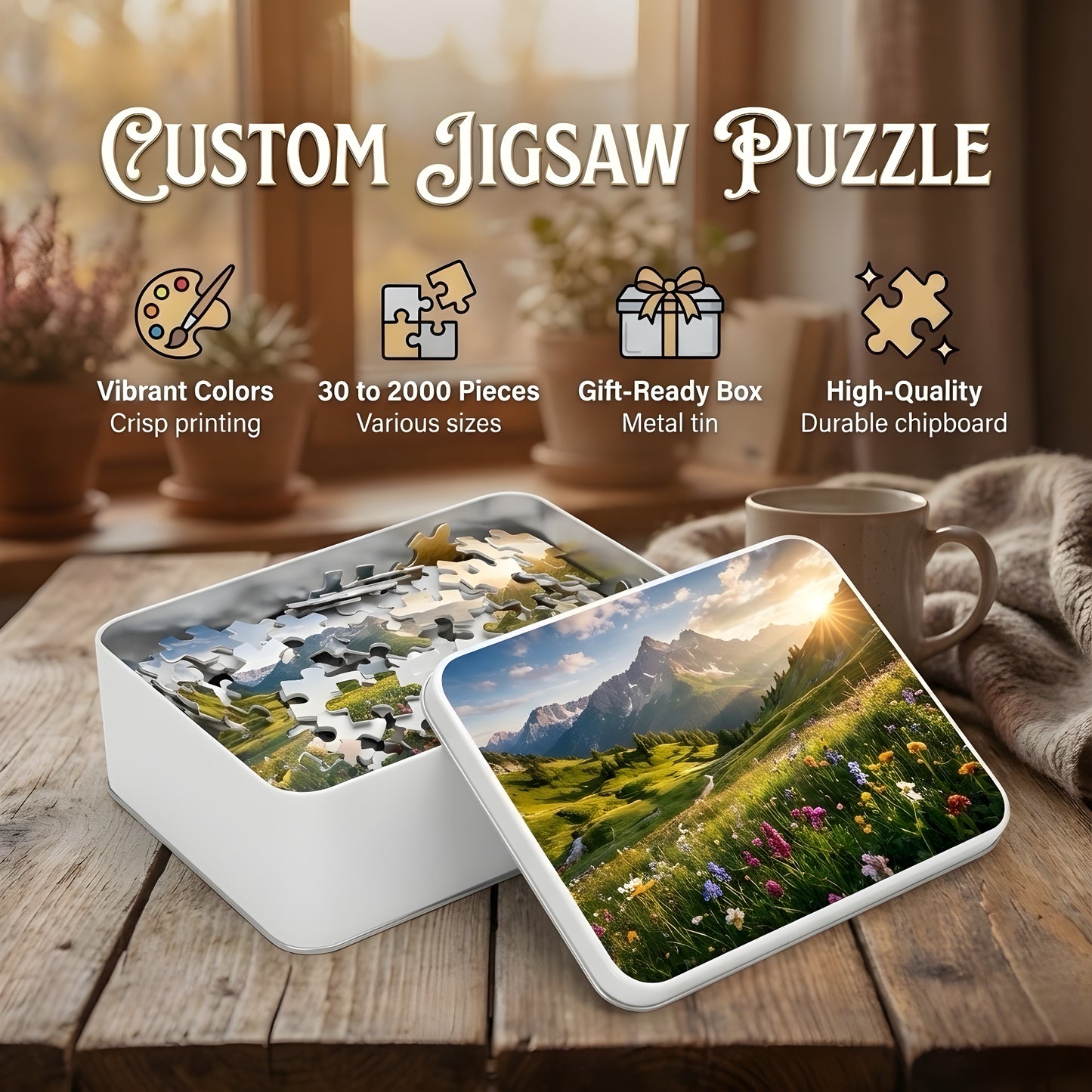 Custom Photo Jigsaw Puzzles